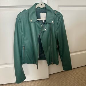 Avec Les Filles faux leather jacket